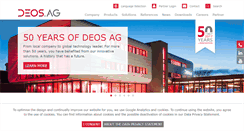 Desktop Screenshot of deos-ag.com